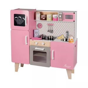 Janod, Janod ® Küche „Macaron´´ Maxi mit Funktionen, Janod - Grosse Küche Macaron mit Licht und Sound, Multicolor