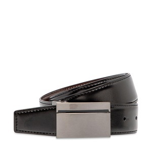 Manor Man, Ledergürtel Herren Schwarz 90, 