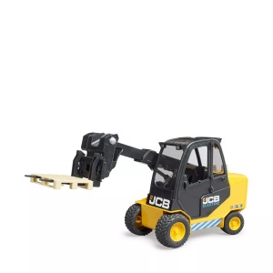 Bruder, JCB Teletruk mit Palette, Spielfahrzeug, JCB Teletruk mit Palette, Modellfahrzeug