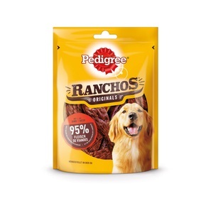 Pedigree, 2 + 1 gratis! 3 x 70 g Pedigree Ranchos Originals - Rind, Pedigree Hundesnack Ranchos Rind