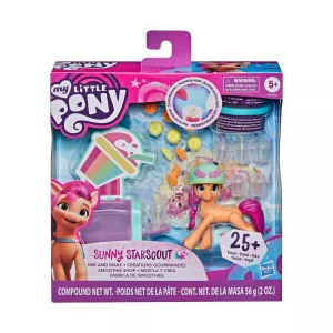 Hasbro, My Little Pony: Eine neue Generation Smoothie Shop Sunny Starscout, Spielfigur, My Little Pony Spielfigur »MOVIE SUNNY STARSCOUT«
