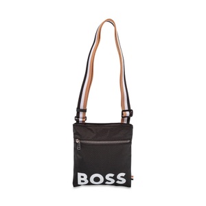 Hugo Boss, Messenger Bag Herren Schwarz ONE SIZE, 