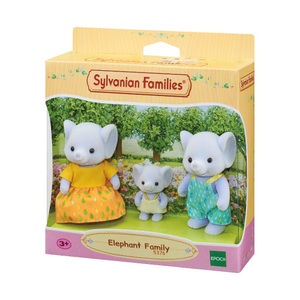 Sylvanian families, Sylvanian Families Sylvanian Familien 5376 Elefantenfamilie (3 Abbildung) - Kinder Spielzeug, Sylvanian Families 5376 Elefanten Familie