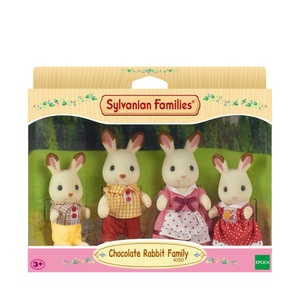 Sylvanian families, Sylvanian Families Schokoladenhasen FAMILIE LÖFFEL, SYLVANIAN FAMILIES® 4150 Familie Löffel mehrfarbig
