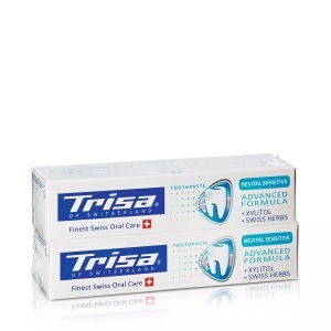 TRISA, Trisa Zahnpasta Revital Sensitive (2 x 75ml), Trisa Zahnpasta Revital Sensitive (2 x 75ml)