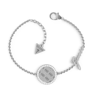 Guess, Armband Damen Silber 18.5CM, Guess JUBB01166JWRHS Armband