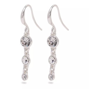 Pilgrim, Pilgrim-Lucia Earrings, Silver/Crystal, Pilgrim - Ohrringe, One Size, Grün