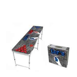 NoName, Noname - Trinkspiel Beer Pong-Tisch - 244 x 61 x 70 cm - Trinkspiel Beer Pong-Tisch - 244 x 61 x 70 cm, - Trinkspiel Bierpong Tisch, Multicolor