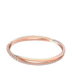 Swarovski, Armband Damen Roségoldfarben, Swarovski Twist Armschmuck Damen