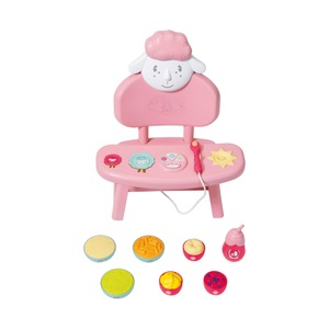 Baby Annabell, Zapf Creation Baby Annabell® Lunch Time Tisch, Baby Annabell Puppenhochstuhl »Lunch Time Tisch«, mit Licht- und Soundeffekten
