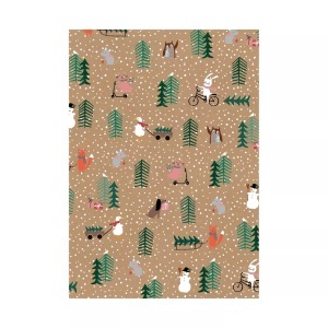 STEWO INTERNATIONAL, Geschenkpapier Geschenkpapier, STEWO INTERNATIONAL - Geschenkpapier, 7X2CM, Nature