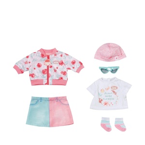 Baby Annabell, Baby Annabell Puppenkleidung »Deluxe Frühling«, (Set, 6 tlg.), Baby Annabell Deluxe Frühling 43 cm