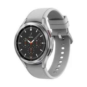 Samsung, SAMSUNG Galaxy Watch4 Classic (46 mm) - BT-Version, Smartwatch (Breite: 22 mm, Silber), Samsung - Smartwatch, Galaxy Watch 4 Classic BT, 46mm, Silber