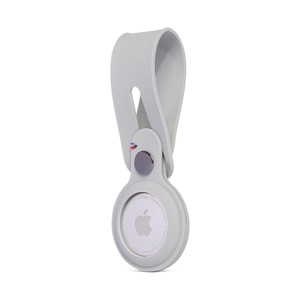 undefined, AirTag Silikon Anhänger, Apple - AirTag Loop Silicone, Anhänger für Keyfinder, Grau