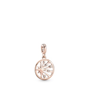 undefined, CharmDamenRoségoldfarbenONESIZE, Pandora Me Charm Damen