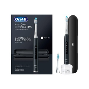 Oral-B, ORAL-B Pulsonic Slim Luxe - Schallzahnbürste (Schwarz), ORAL-B Pulsonic Slim Luxe - Schallzahnbürste (Schwarz)