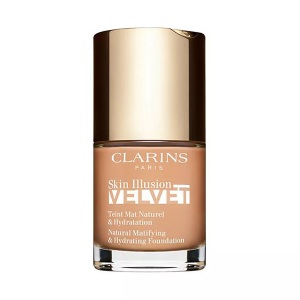 Clarins, Skin Illusion Velvet - Natural Matifying & Hydrating Foundation 109C, Clarins - Skin Illusion Velvet, C Wheat