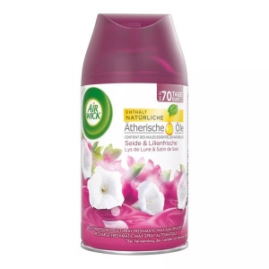 AIR WICK, Air Wick Freshmatic Flüssig Lufterfrischungsspray Nachfüllung Seide & Lilienfrische, Air Wick Freshmatic Flüssig Lufterfrischungsspray Nachfüllung Seide & Lilienfrische