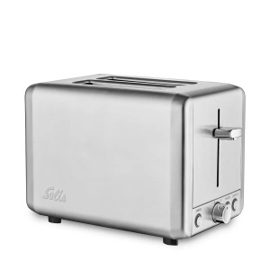 Solis, Solis Steel 8002 - Toaster (Stahl), Solís - Toaster, Chrom