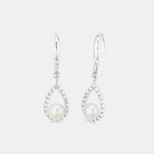 AMOR, Amor Ohrhänger Damen Silber ONE SIZE, Amor - Ohrhänger, One Size, Silber