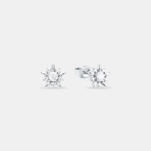 AMOR, Amor Ohrstecker Damen Silber ONE SIZE, Amor - Ohrstecker, One Size, Silber