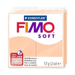 FIMO, FIMO Effect Modelliermasse, Fimo Knete Soft, 56g, beige, 11049
