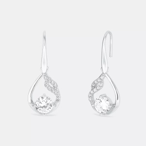 AMOR, Amor Ohrhänger Damen Silber ONE SIZE, Amor - Ohrhänger, One Size, Silber
