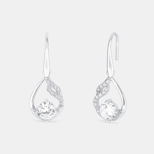 AMOR, Amor Ohrhänger Damen Silber ONE SIZE, Amor - Ohrhänger, One Size, Silber