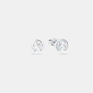 AMOR, Amor Ohrstecker Damen Silber ONE SIZE, Amor - Ohrstecker, One Size, Silber