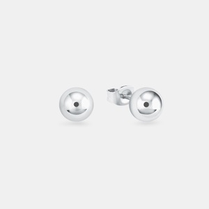 AMOR, Amor Ohrstecker Damen Silber ONE SIZE, Amor - Ohrstecker, One Size, Silber