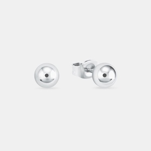 AMOR, Amor Ohrstecker Damen Silber ONE SIZE, Amor - Ohrstecker, One Size, Silber