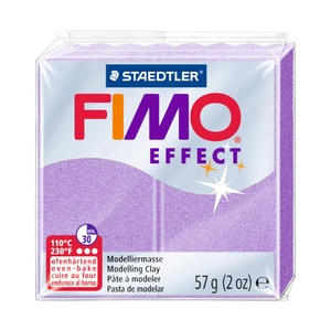 FIMO, FIMO Effect Modelliermasse, Fimo Modelliermasse soft, Pastell flieder, 8020-605