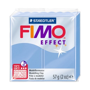 FIMO, FIMO Effect Modelliermasse, Fimo Modelliermasse soft, Edelstein blau-achat, 8020-386