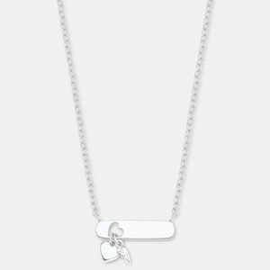 AMOR, Amor Set Damen Silber 42cm, Amor - Set, 42cm, Silber