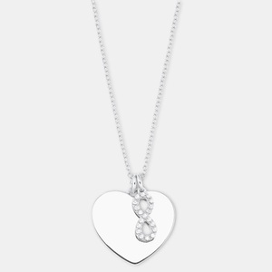 AMOR, Amor Set Damen Silber 40.5CM, Amor - Set, 40.5CM, Silber