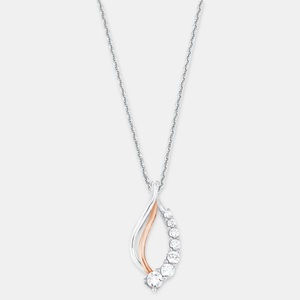 AMOR, Amor Set Damen Silber 42+3CM, Amor - Set, 42+3CM, Silber