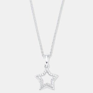 AMOR, Amor Set Damen Silber 45cm, Amor - Set, 45cm, Silber