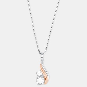 AMOR, Amor Set Damen Silber 45cm, Amor - Set, 45cm, Silber