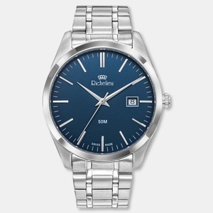 Richelieu, Richelieu Analoguhr Herren Silber 42mm