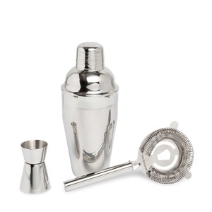 Wine & gourmet, Wine & Gourmet - Cocktailset 3pcs - Silber, Cocktailset Wine & more