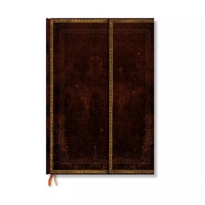 Paperblanks, paperblanks Notizbuch Notizbuch, Paperblan Marokkoleder Grande, blanko, schwarz, PB843-0