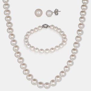 Puro, Puro Halskette Damen Weiss 45, Puro - Halskette, 45, Weiss