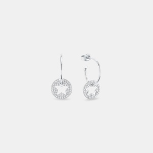 S. Oliver, s. Oliver Ohrringe Damen Silber 18mm, s. Oliver - Creolen, 18mm, Silber