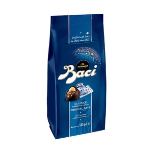 Baci, Baci Schokoladen-Pralinen Perugina dunkel, Baci Pralinen Baci Perugina dunkel 125 g