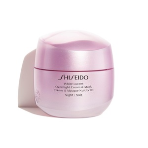 Shiseido, Shiseido Overnight Cream & Mask Maske 75ml, Shiseido White Lucent Shiseido White Lucent Overnight Cream & Mask Feuchtigkeitsmaske 75.0 ml