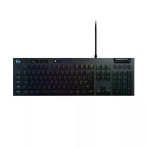 Logitech, Logitech Gaming-Tastatur G815 GL, LOGITECH G815 LIGHTSYNC RGB - Gaming Tastatur, Kabelgebunden, QWERTZ, Mechanisch, Logitech Romer G Tactile, Schwarz