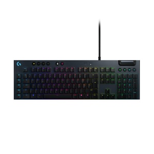 Logitech, Logitech Gaming-Tastatur G815 GL, LOGITECH G815 LIGHTSYNC RGB - Gaming Tastatur, Kabelgebunden, QWERTZ, Mechanisch, Logitech Romer G Tactile, Schwarz