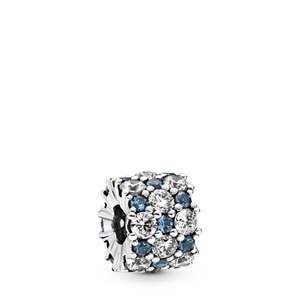 Pandora, Pandora Blue Sparkle All Over Charm Damen, Pandora Blue Sparkle All Over Charm Damen