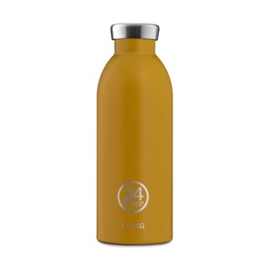 24 Bottles, 24 Bottles 24 Bottles, 24 Bottles - Thermosflasche CLIMA - senfgelb - Edelstahl - 20.5 cm
