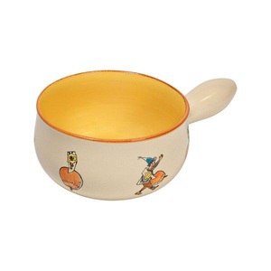 Kuhn Rikon, Kuhn Rikon Caquelon Carigiet Ursli 20 cm - BOX Rheinfelder Keramik, Kuhn Rikon - Fondue Caquelon URSLI - multicolor - Keramik - 11 cm